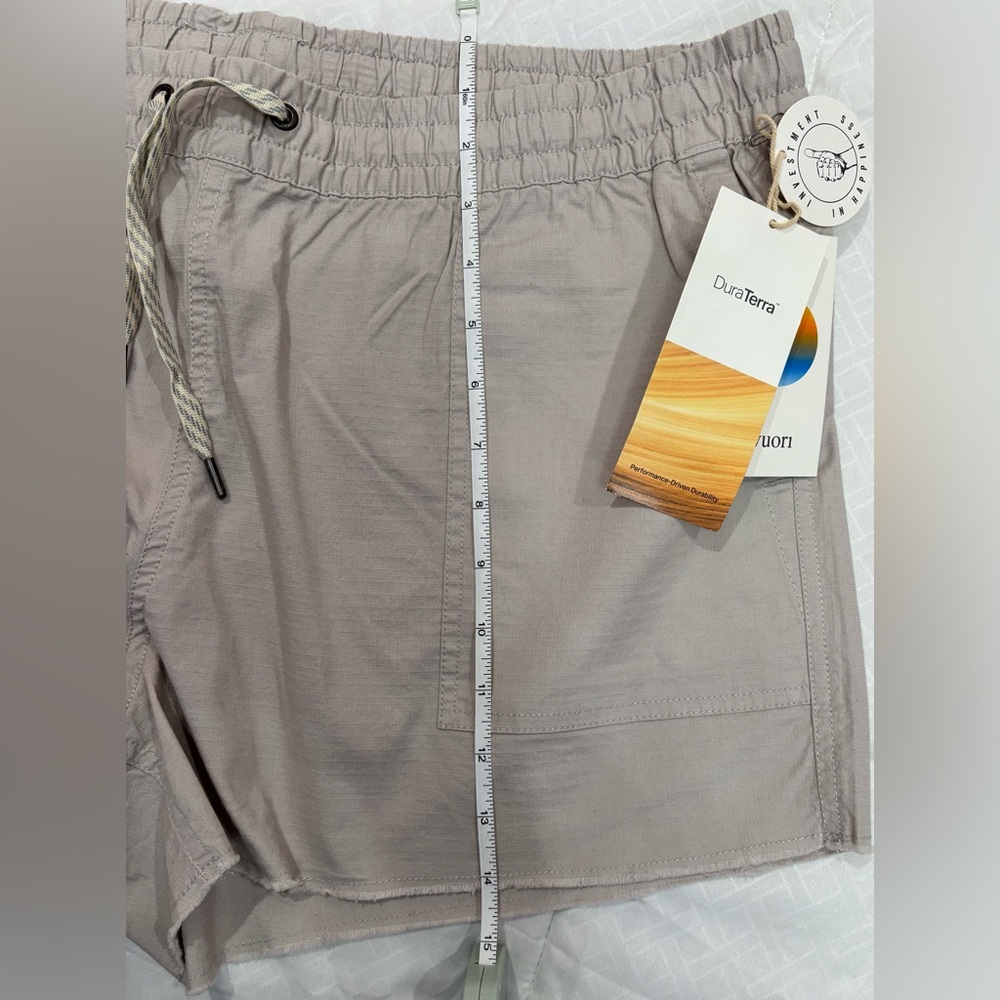 NWT Women’s Vuori Vintage Ripstop Shorts Suede Size XXL - Picture 10 of 11